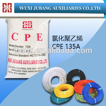 Хлорированного полиэтилена CPE135A для резиновый кабель оболочка