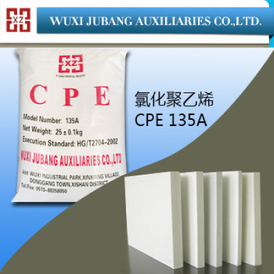 Cpe 135a, Agent auxiliaire chimique, Pvc panneau de mousse, Poudre blanche