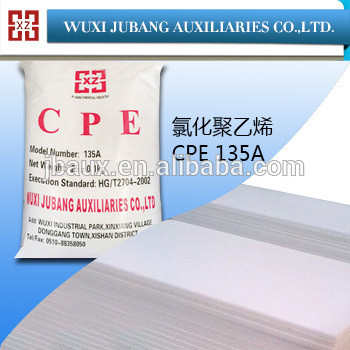 염소화 폴리에틸렌 PVC 시트 cpe135a 변형 영향
