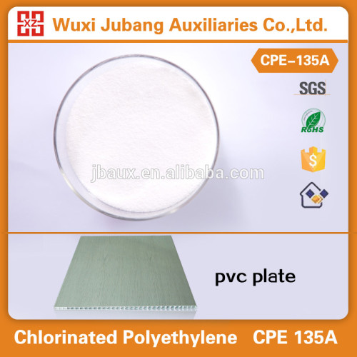 Materias químicas, polvo blanco 99% de pureza para placas de pvc