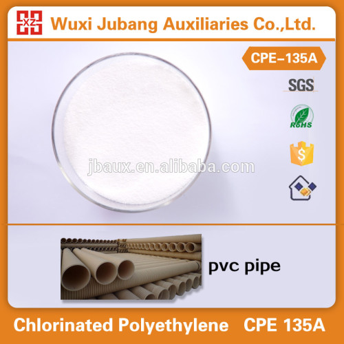 Tubo de PVC plástico auxiliar agentes cpe135a