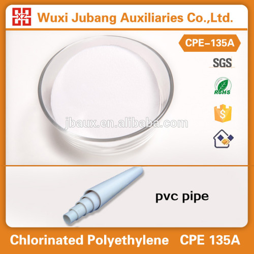 Cpe135a polyéthylène chloré pour tuyaux en pvc grande qualité