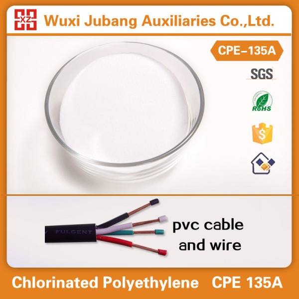 Polyéthylène chloré, Cpe135, Grande ténacité pour pvc câble et fil