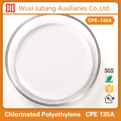 Química modificador de impacto CPE clorada polietileno 135A para encolher filme de PVC