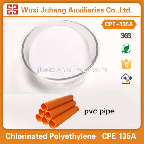 Productos químicos pvc productos aditivos cpe 135a, tubos de pvc materia prima