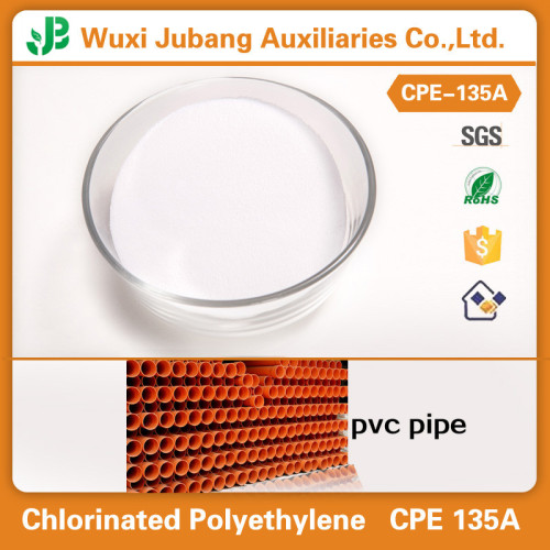 Chemical Raw Material PVC Resin CPE 135A Powder for PVC Pipes