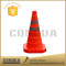 blue black and orange folding 750mm reflective traffic cone