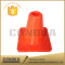 30cm Inch Black Base Wide Interlock PVC Traffic Cone With High Intensity Reflective Collars
