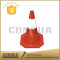 different size colored traffic cones/traffic safety cones