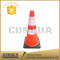 Flexible Collapsible Pvc rubber base Traffic Cone