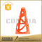 led light rubber traffic cone costume