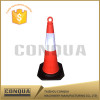 colored traffic cones