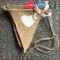 Vintage Linen Triangle Garland