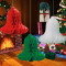 5pcs Decorative Jingle Bell Paper Honeycomb