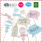 10pcs Baby Shower Photo Booth Props