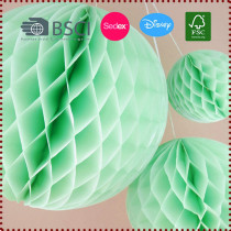 Mint 3pcs (15cm/20cm/25cm) Tissue Paper Honeycomb Ball