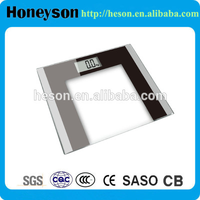 Hotel bathroom weighing scale with LCD display for hotel supply