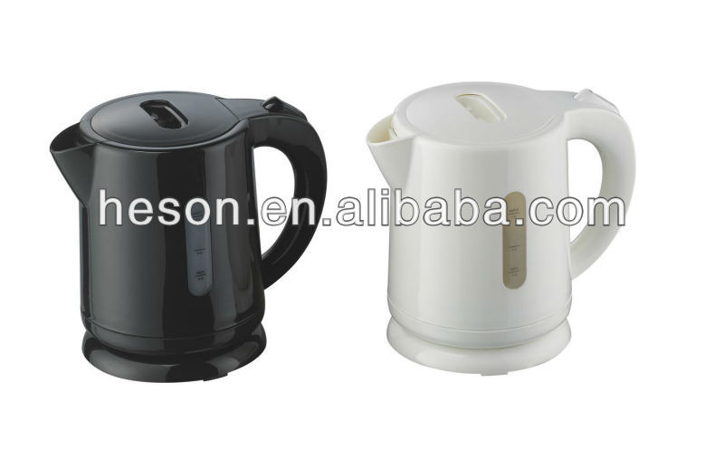 0.8L mini cordless plastic electric kettle