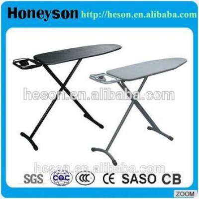 Stable ironing board for hotel guest room