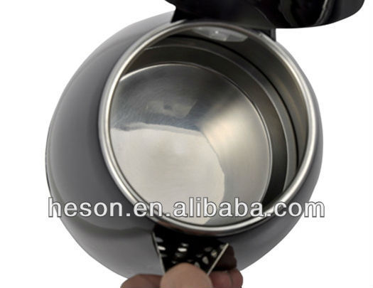 PLASTIC ELECTRIC SHELL KETTLE 1.2L double teapot