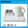 stainless tray with handle/melamine teapot set
