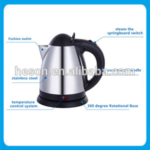 Hotel guest room mini electric portable tea kettle