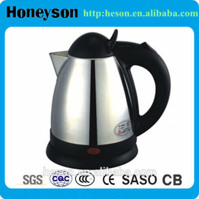 Hotel guest room middle east stainless steel tea pot 0.8l electric kettle