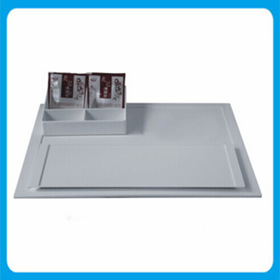 Hotel amenties room service melamine welcome tray