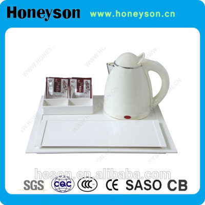 Electric kettle tea kettle with welcome tray set
