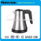 Hotel 0.8L electric kettle stainless steel kettle with tray set