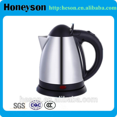 hotel supplies Electric kettle stainless steel tea kettle/stainless steel cat tea kettle