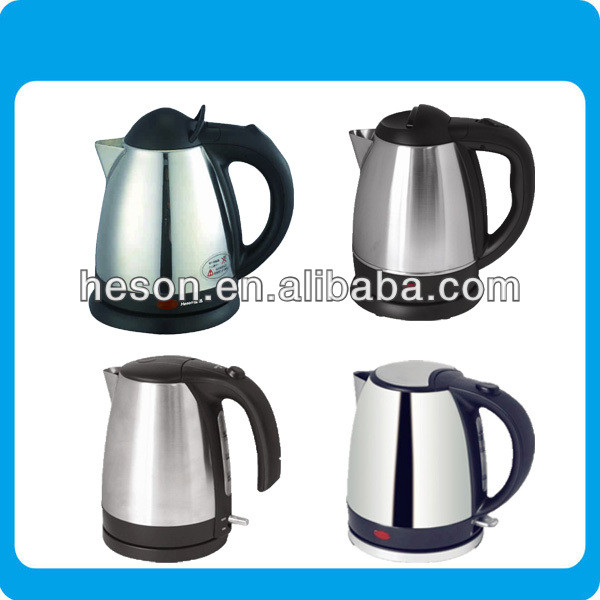 kitchen appliance/mini electric travel kettle/hotel supplies stainless steel electric boil kettle with STRIX controller