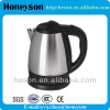 kettle pots mini pots/hotel supplies 1.2l Stainless Steel electric boil kettle/boiler for hotels guest room