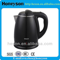 hotel supply good quality 1.2L electric plastic shell electric water kettle /auto water pot