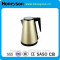 1.2L hotel electric water kettle double-shell electric kettle for hotel supply