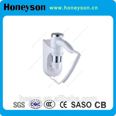 1200W wall mounted professional classic hotel hair dryer