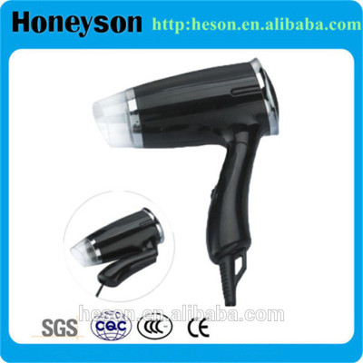 Hotel professional foldable plastic Electric Hair Dryer
