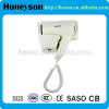 hotel supply 1200W wall mounted professional hair dryer