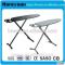 Hotel appliance adjustable ironing board in silver color