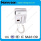 White Plastic Wall Mounted Hair Dryer for Hotel Supply
