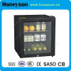 glass door semi-conductor mini bar fridge