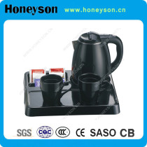 Black kettle tray set hotel electrical appliance professional supplier