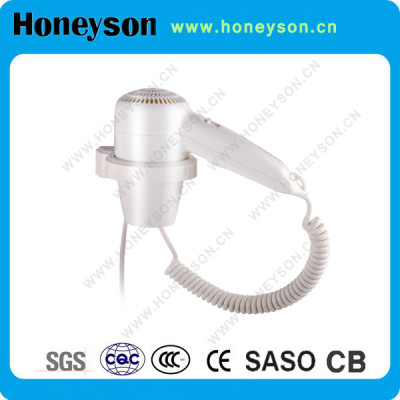 Hotel professional 1200W cordless wall mounted hair dryer
