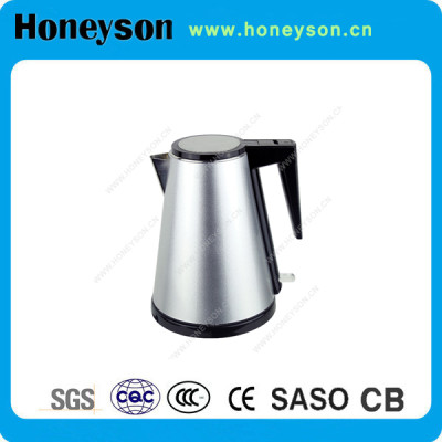 cordless stainless steel electric kettle five star hotel supplies