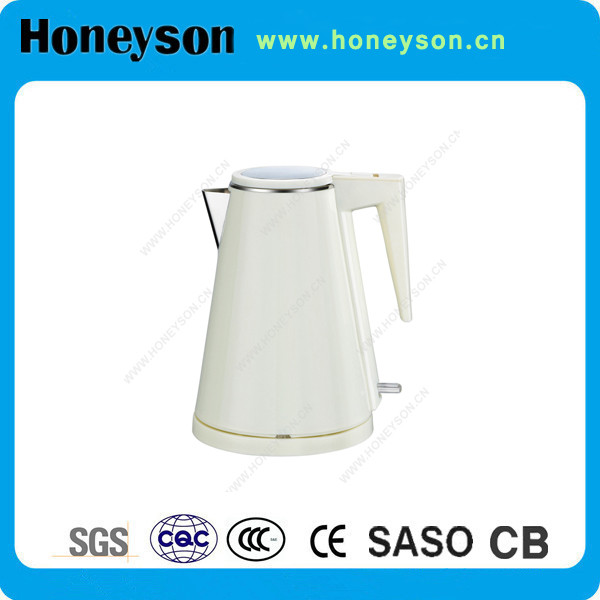 CE cordless kettle for hotel