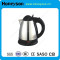 stainless steel mini electric tea kettle for hotel