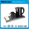 Branded electric kettle with melamain tray manufactuer