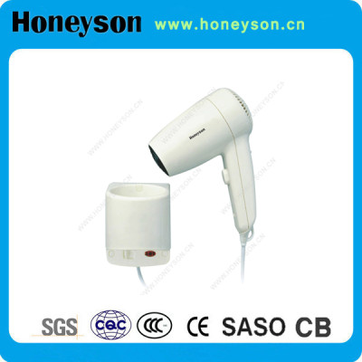 Small 1200W Wall Mounting Hair Dryer for Hotel Bathrooms