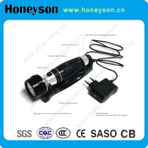 Hotel rechargeable flashlight torch