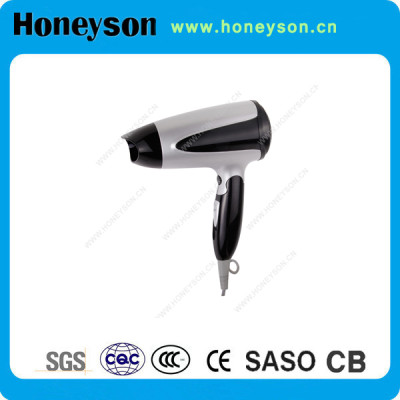 1400w foldable Safety switch hair dryer for hotel